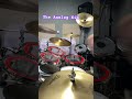 That verse to chorus translation…bravo, Rush! #drums #drumcover #rush #80smusic
