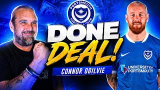 Connor Ogilvie Signs New Pompey Deal! MY REACTION! @ScottTalksPompey