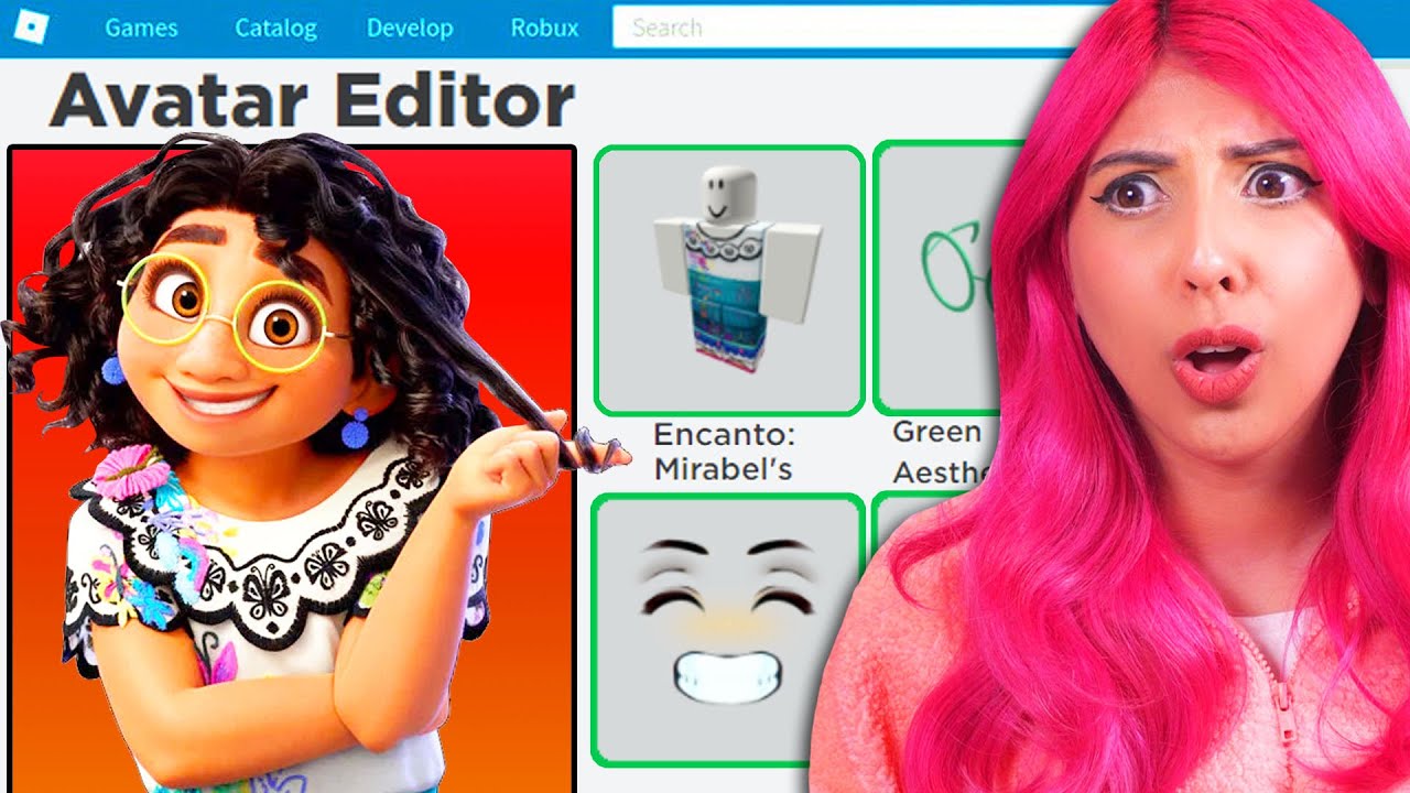 MAKING MIRABEL FROM ENCANTO A ROBLOX ACCOUNT