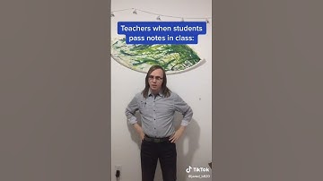 Teachers when students passing notes In class be like #funny #comedy #teacher #students 📝