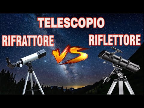 Video: Cos'è il telescopio riflettore e rifrattore?