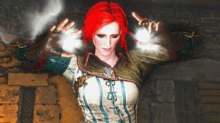 Witcher 3 Rare Scenes Triss Decompresses 2 Figurines Lytta Neyd & Battle Of Sodden References
