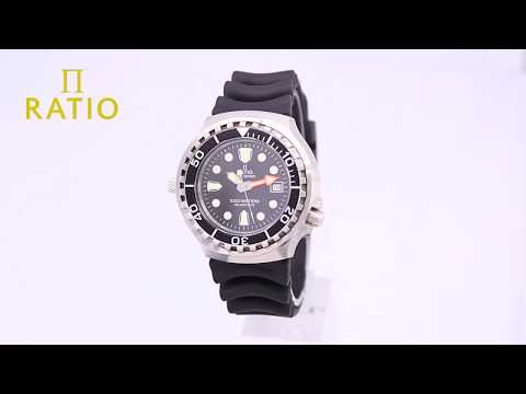 Ratio FreeDiver Helium Safe 1000M Sapphire Quartz 1038EF102V Men's Watch