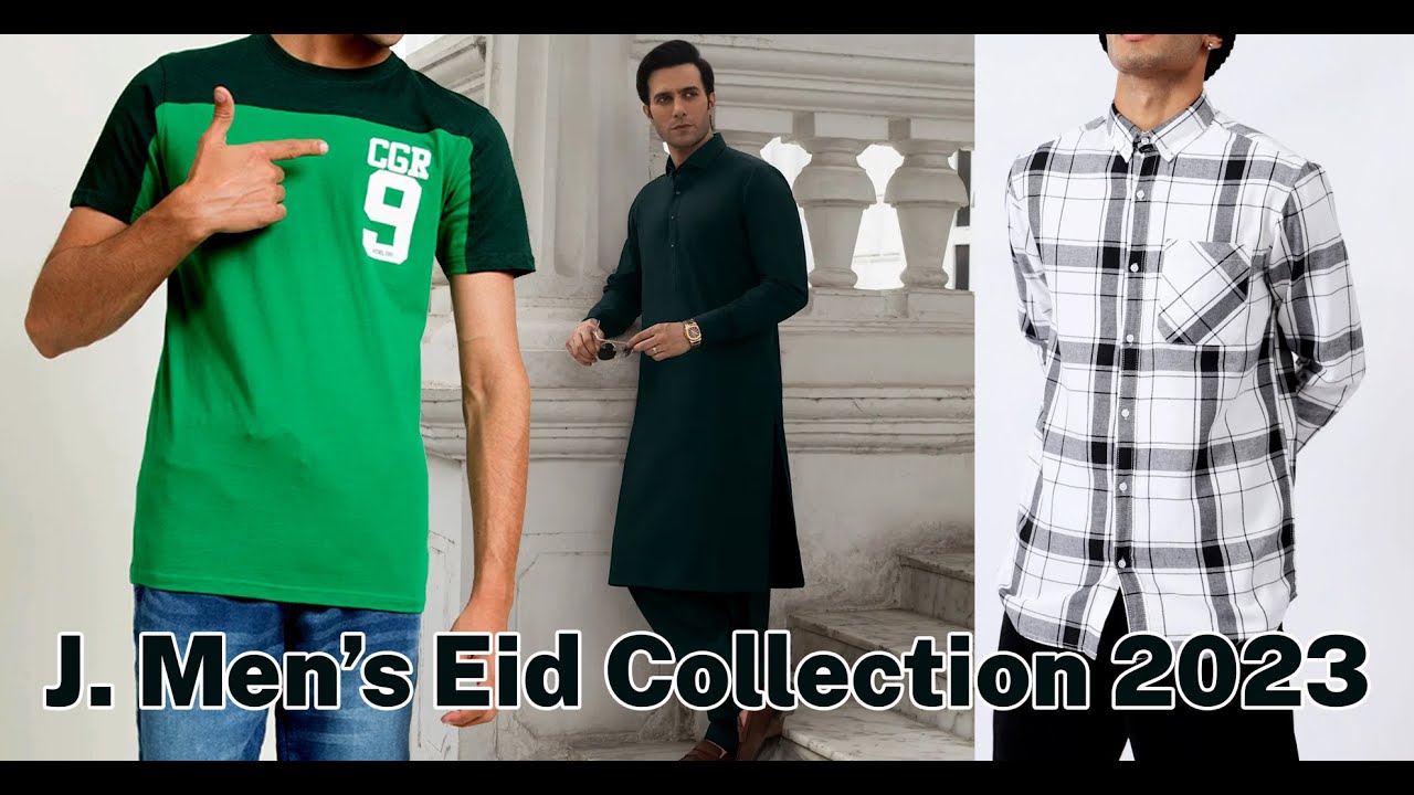 J. Junaid Jamshed Eid Collection 2023, Men's Unstitched, Casual Shirts, Peshawari Sandal, Review
