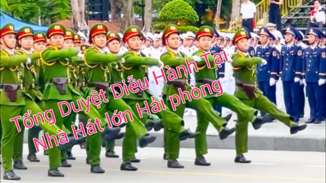 Hải phòng tổng duyệt kỷ niệm 70 năm ngày giải phóng 13-5-1955-13-5-2025