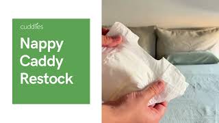 Nappy Caddy Restock with Eco Nappies & Baby Essentials | Nappy Bag Must-Haves