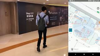 Shopping guide (Non infrastructural indoor positioning system) Android