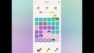 Meowdoku Brain Puzzle Games level 3 Gameplay walkthrough solution screenshot 3