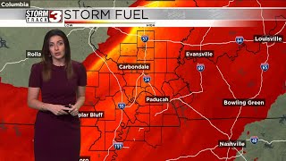 WSIL Chief Meteorologist Jacie Brianne breaks down severe weather threat for Tuesday night