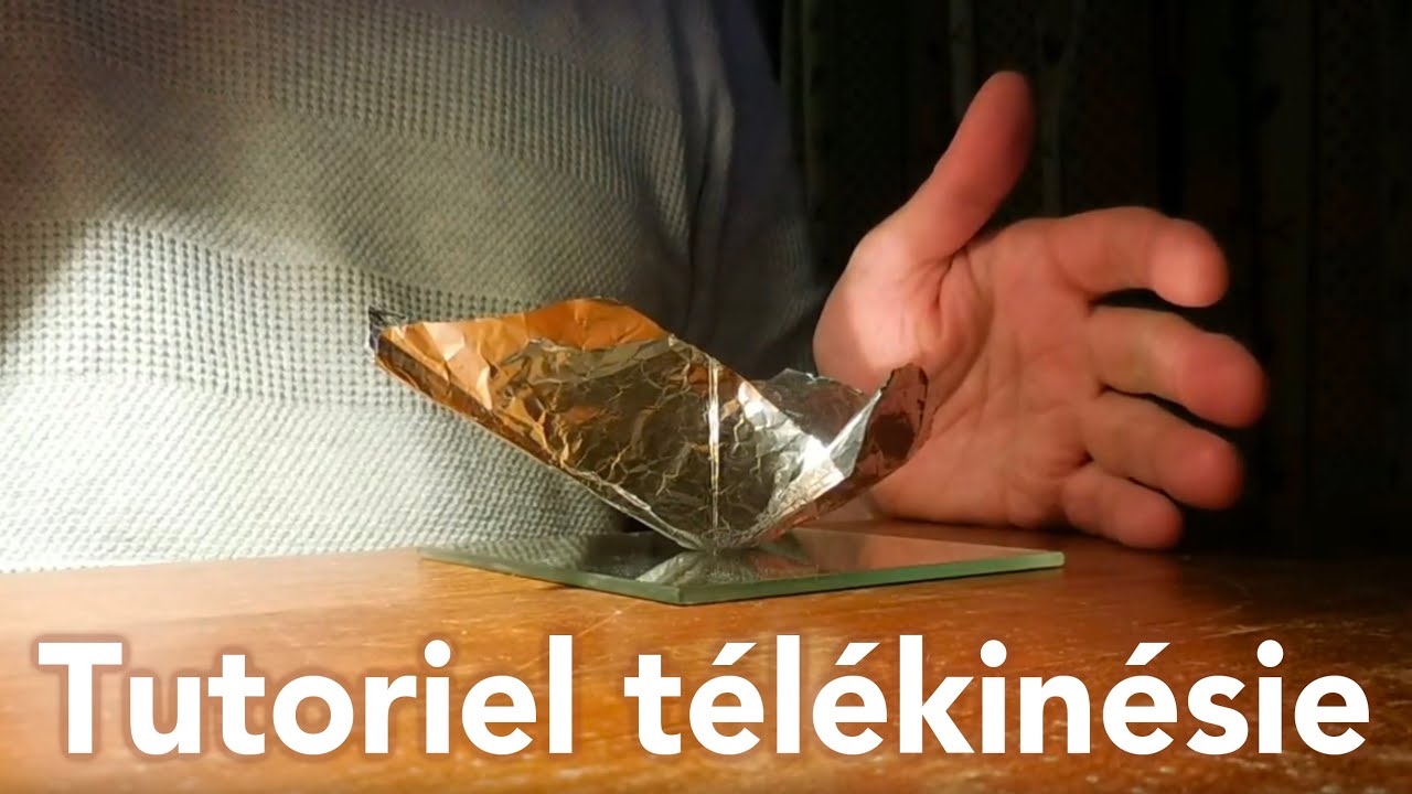 Télékinésie tutoriel - Aluminium sur table - Mars 2017 - YouTube
