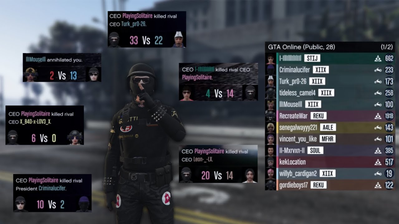 These XIIX members came for me after i tried taking their stand your ground 