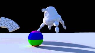 Animation 3D Spiderbot