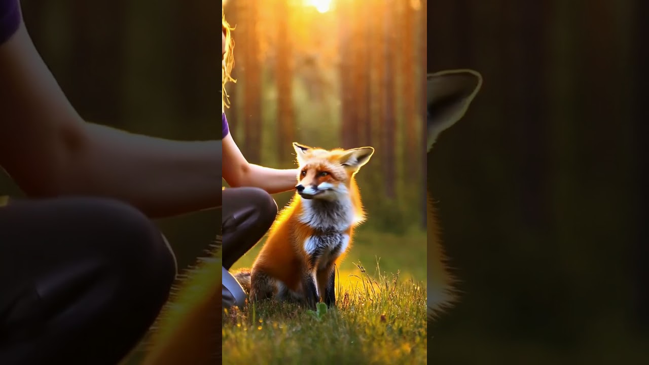 The Brave Vet Saves a Fox Trapped in a Fence!  