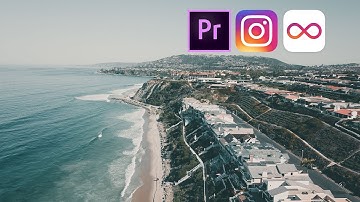 Making DRONE BOOMERANGS for INSTAGRAM in PREMIERE