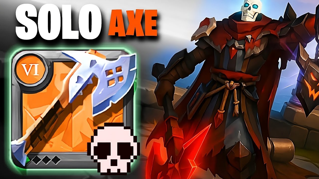7 Million in 7 Minutes with Battleaxe SOLO PVP | Albion Online