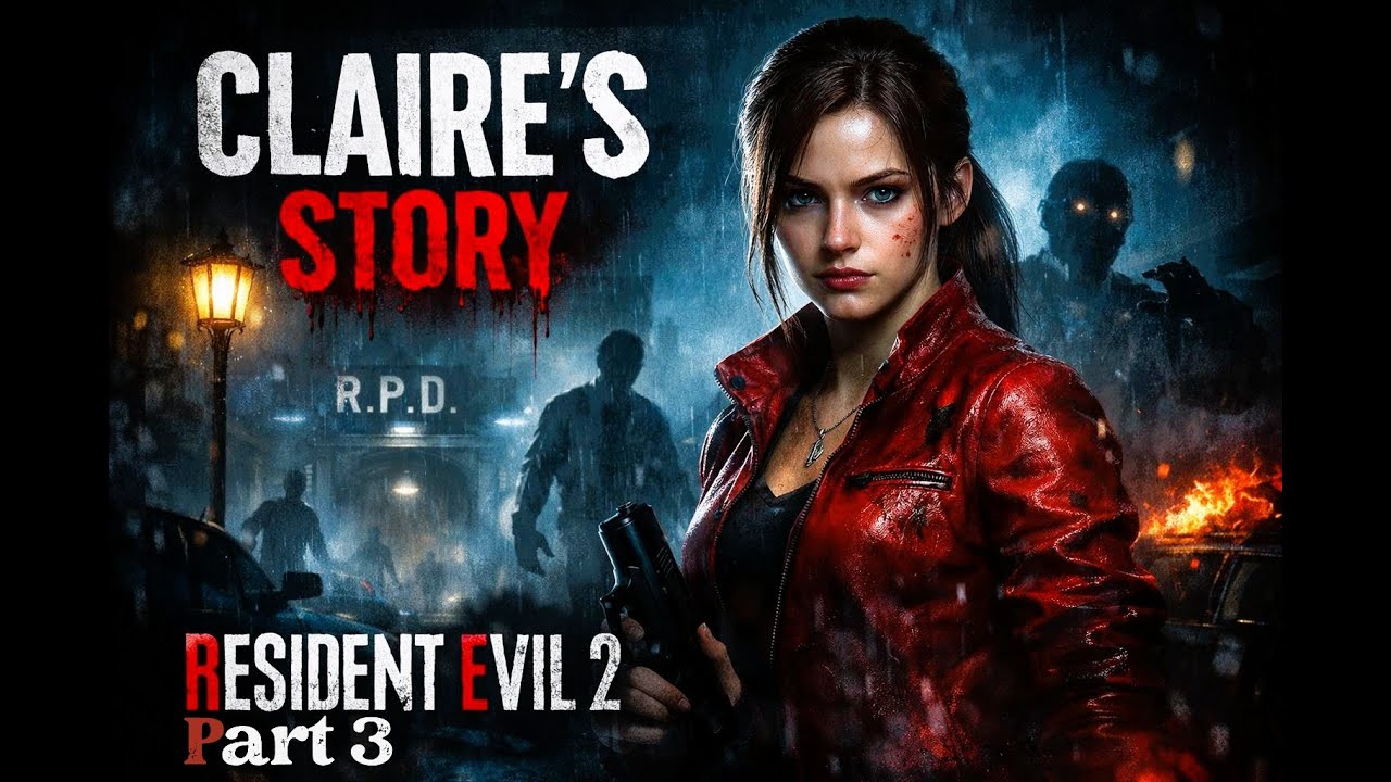 Resident Evil 2 Remake - Claire's Story (2nd Run) Part 3 - Finale