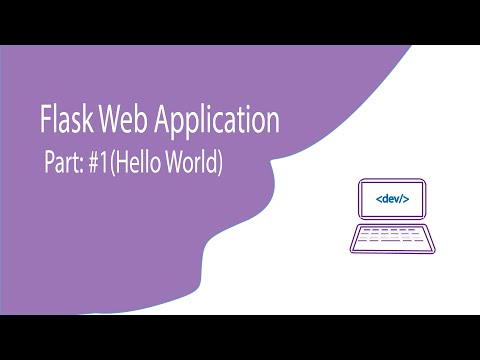 Flask first Web application in vscode | Hello world  | #flask #webapplication #vscode #helloworld