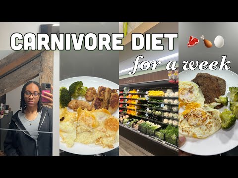 WINTER ARC: I TRIED THE CARNIVORE DIET FOR A WEEK & here's what happened