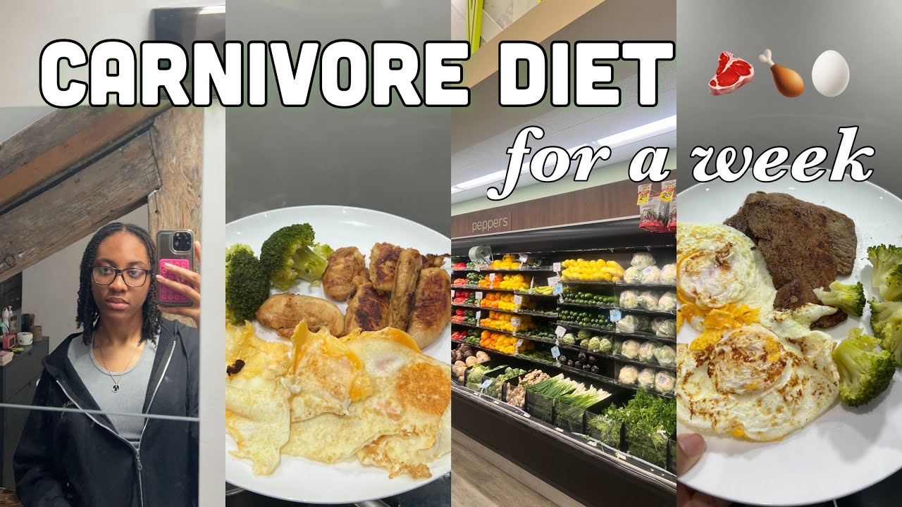WINTER ARC I TRIED THE CARNIVORE DIET FOR A WEEK & here's what