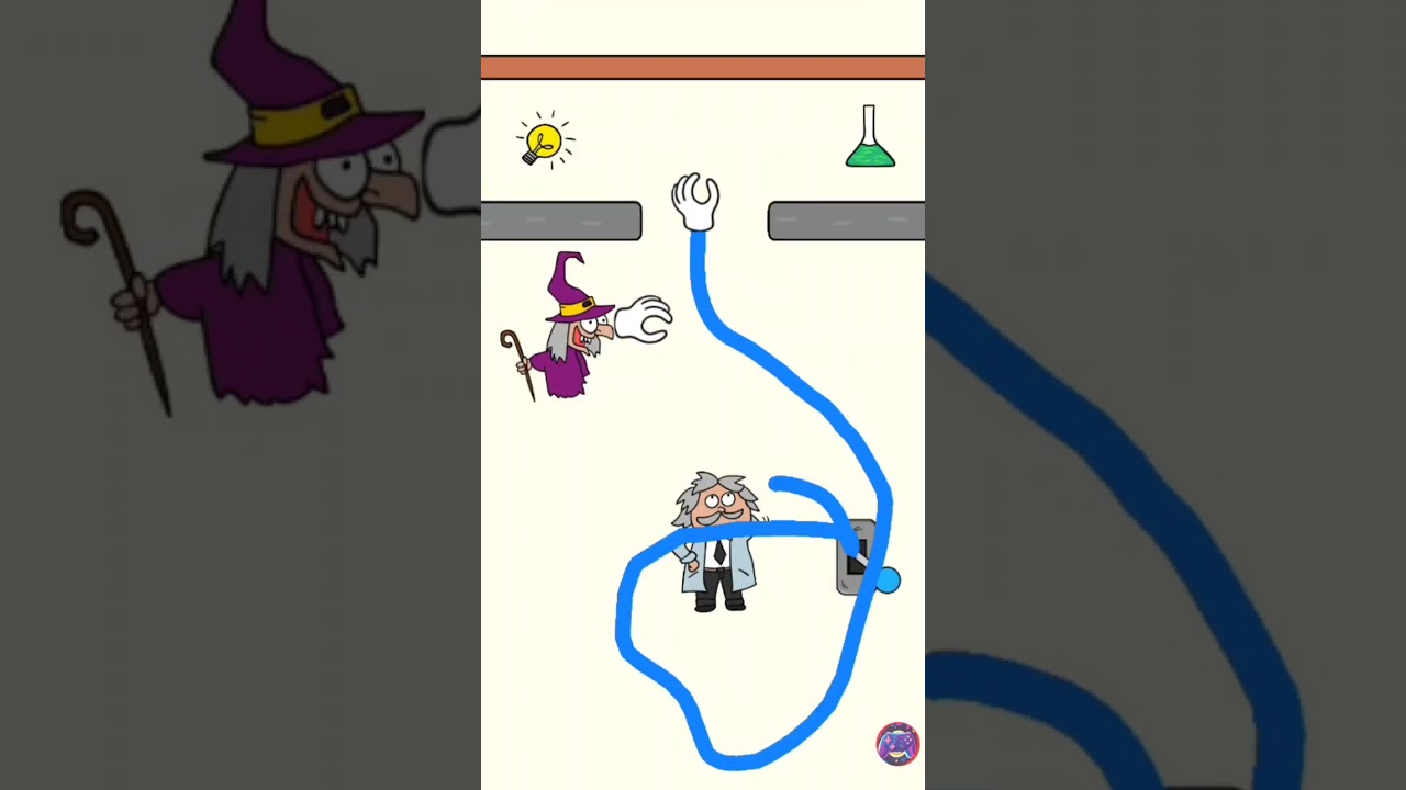 Happy race story draw puzzle 😱