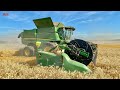 Big Combines of WHEAT HARVEST 2022