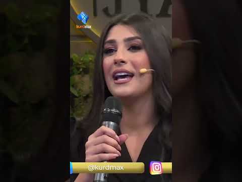 نیوەی گۆرانییەکەی بە پێکەنین گوتەوە بانو گۆرانی شیرینە سەوزەی هەڵبژاردووە و دەیڵێتەوە 