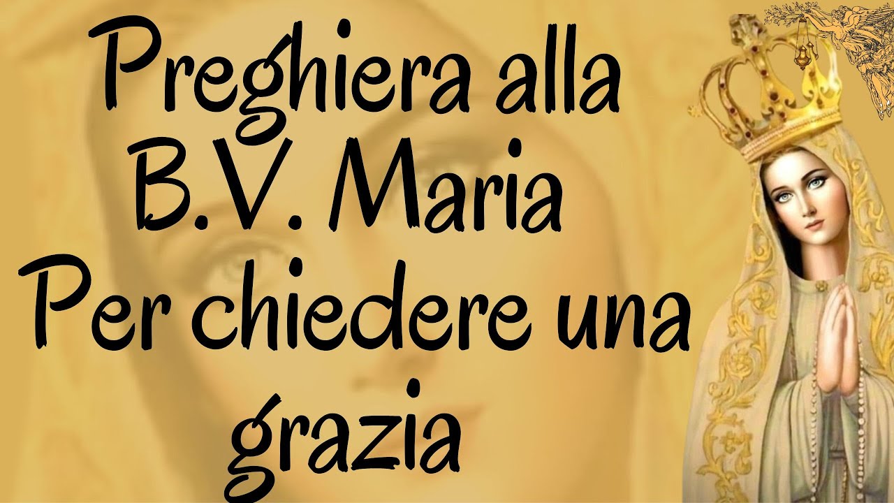 Coroncina Per Chiedere Una Grazia