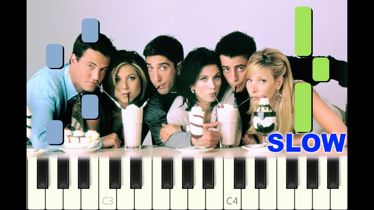 SLOW piano tutorial \