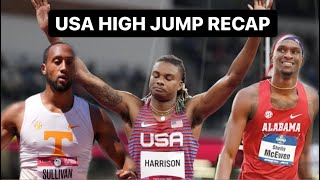 Tokyo 2021 Olympic High Jump Recap | Team USA High Jumpers | All SEC Competitors turned teammates!!