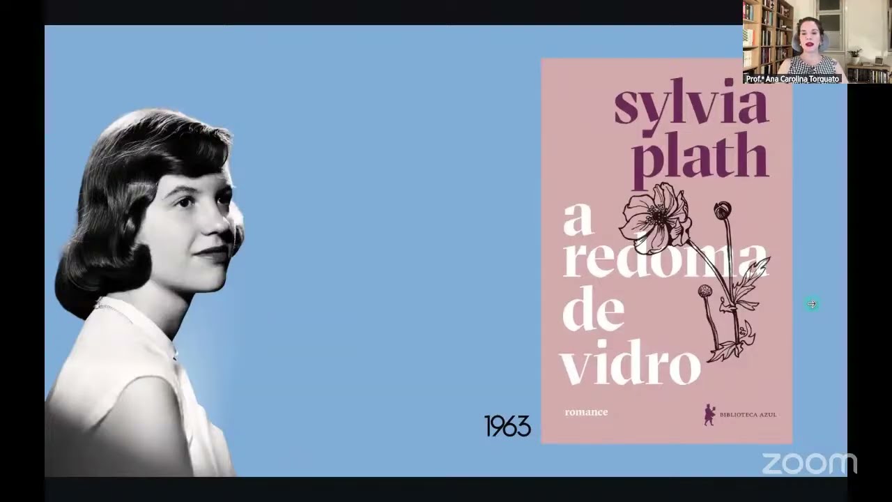 Como ler A Redoma de Vidro de Sylvia Plath - Aula aberta do A Book a Month