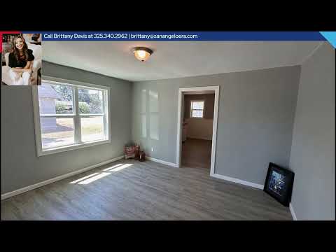 1 N Van Buren St, San Angelo, TX home video tour