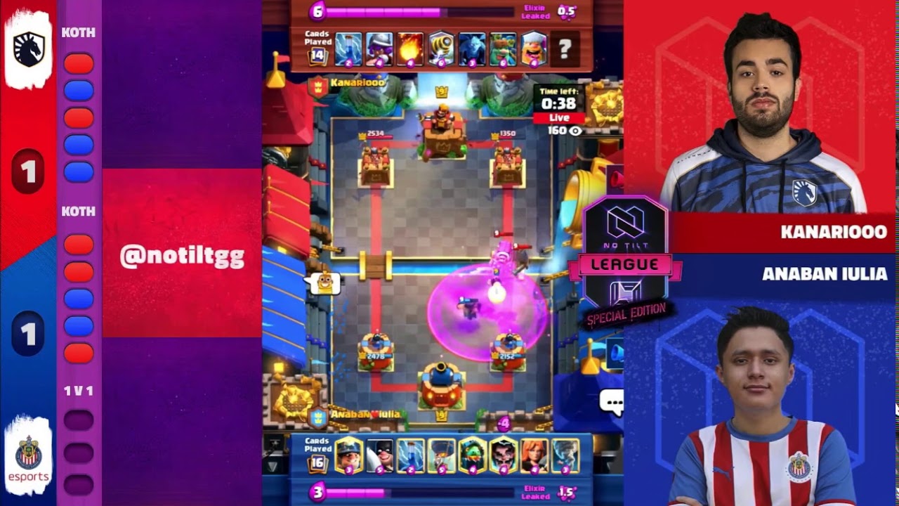 Anaban vs Kanariooo 1v1| Chivas Esports vs Team Liquid| No Tilt League Semana 3 Jornada 2.