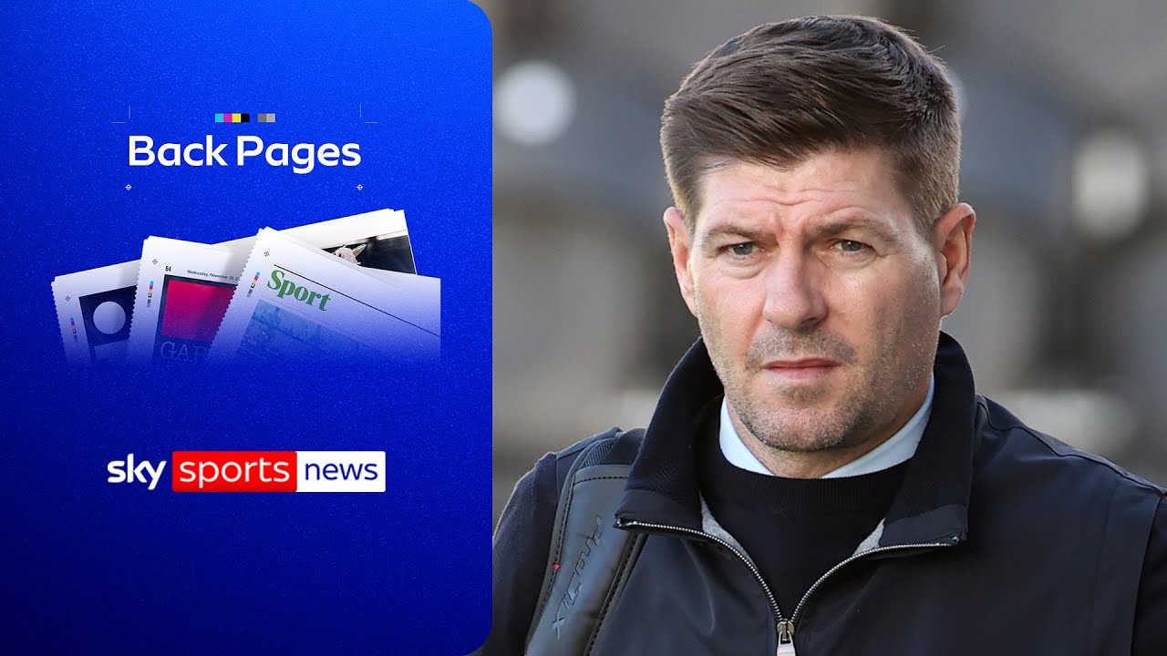 Steven Gerrard labels England's Golden Generation 'egotistical losers' | Back Pages Tonight