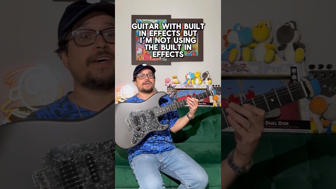Guitar with built in effects but I’m not using the built in effects XMARI Smart Guitar