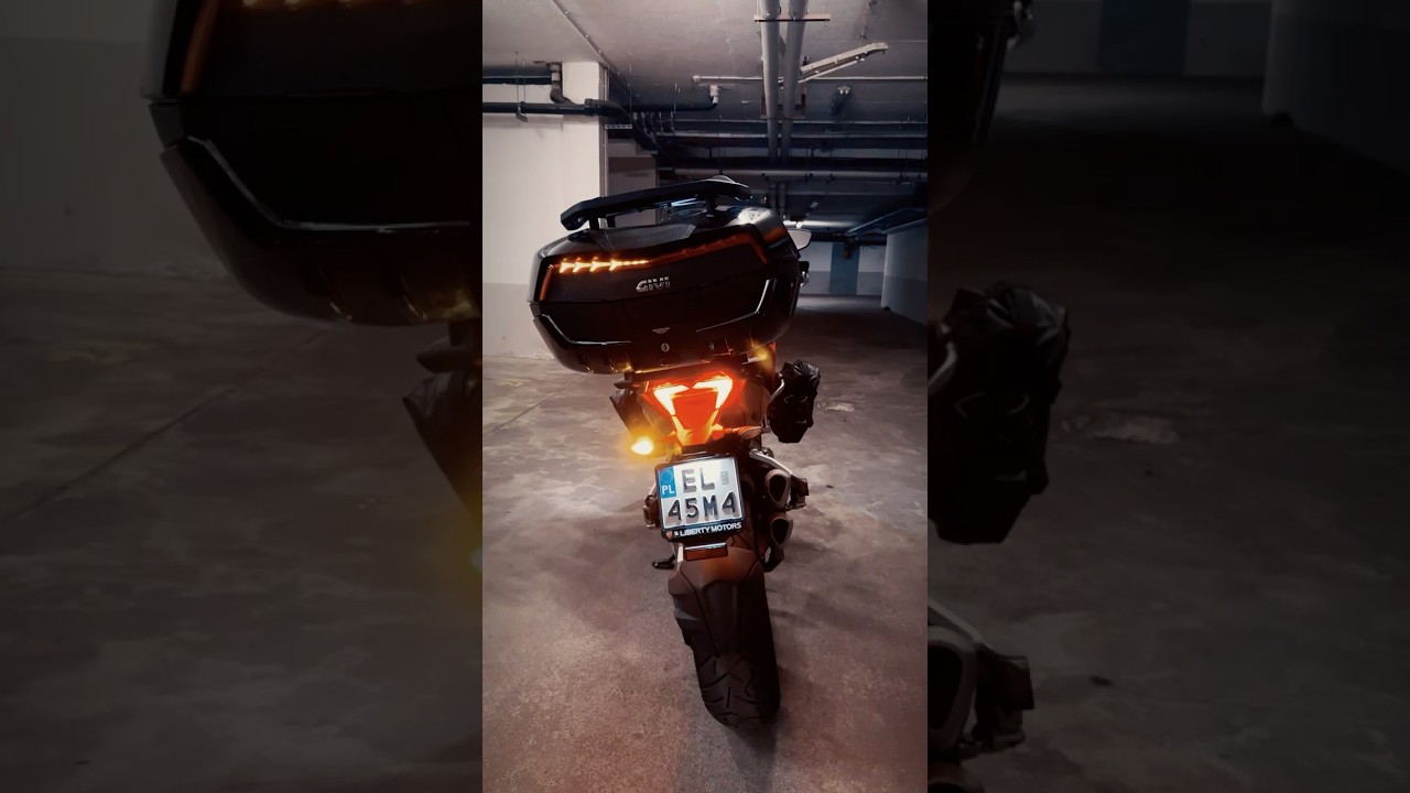 New GIVI Maxia 5  V58 E249 led lights dynamic indicator Ducati Multistrada 1260S GrandTour