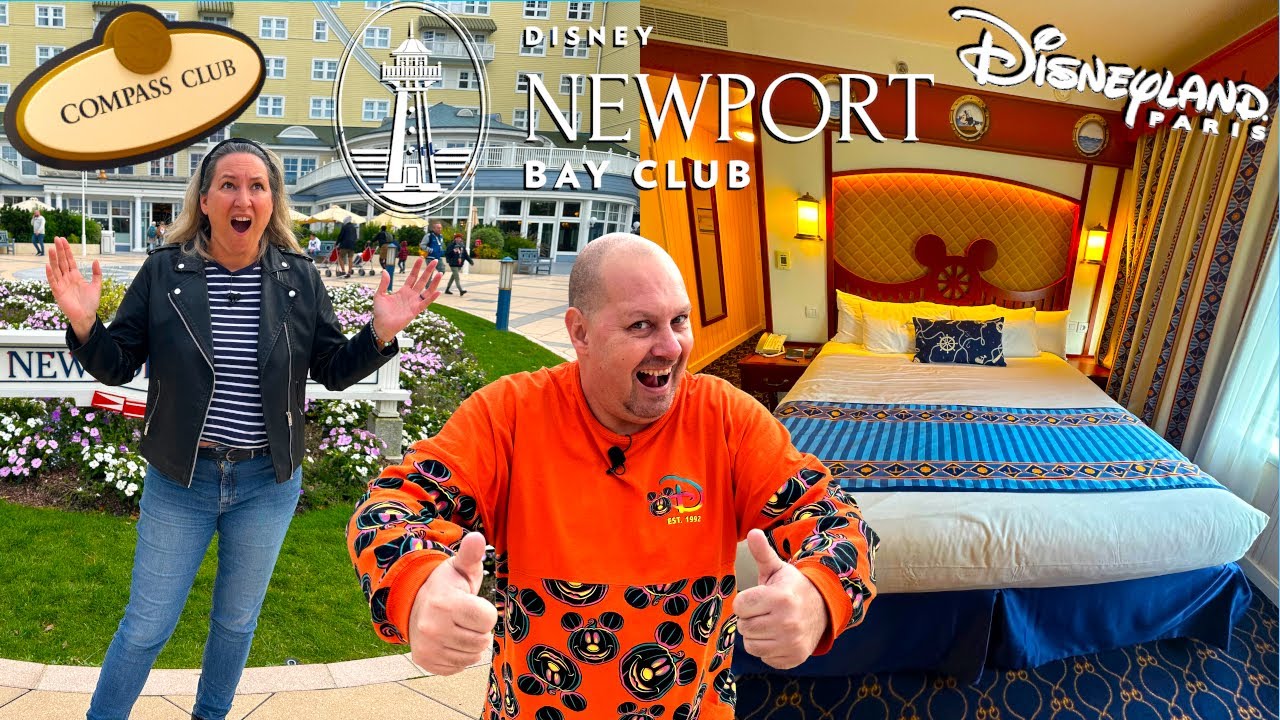 DECOUVERTE DE L'HOTEL NEWPORT BAY CLUB EN CHAMBRE COMPASS CLUB A DISNEYLAND PARIS