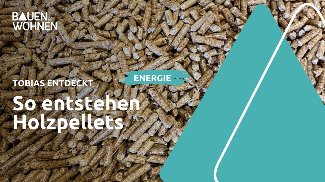 Pelletheizung: So entstehen Holzpellets I BAUEN & WOHNEN