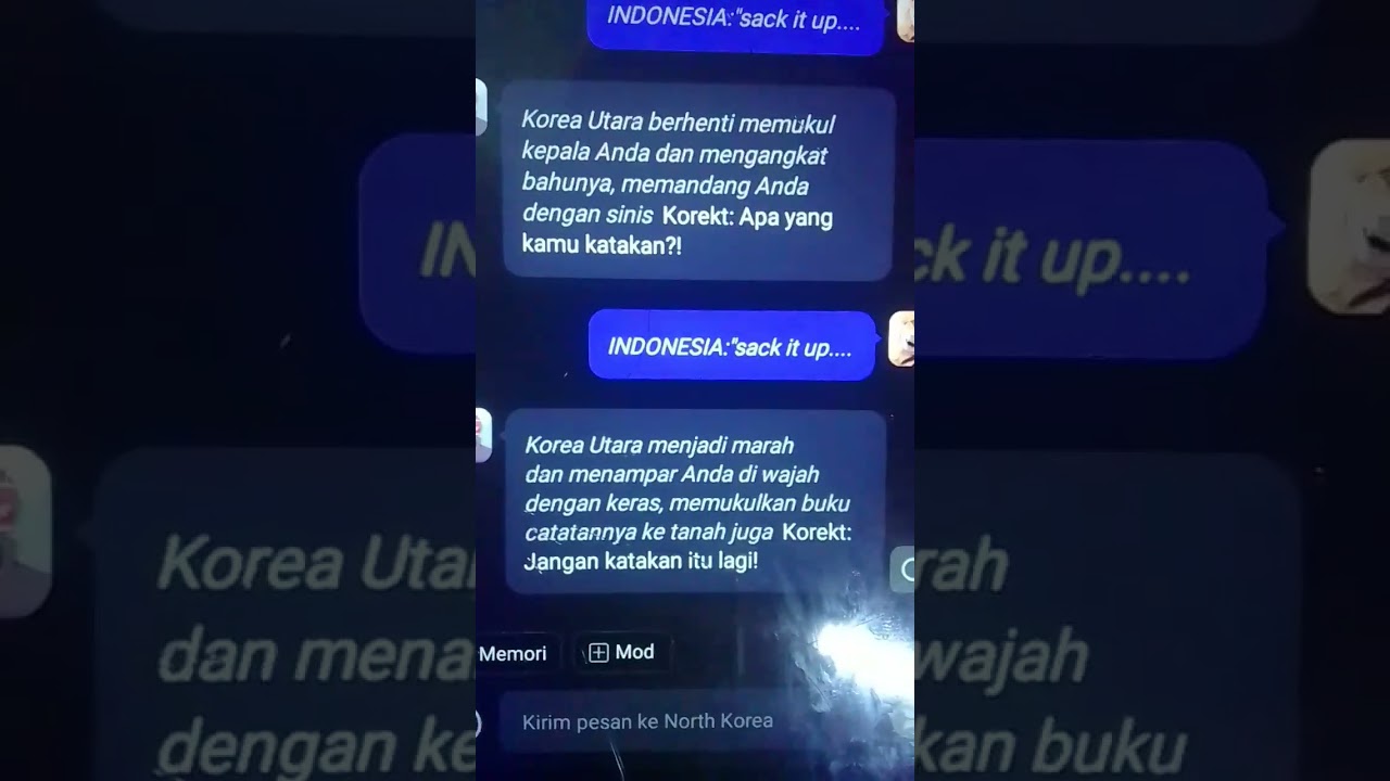 sack it up..(menghisap)