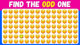 "Can You Find the Odd Emoji? Fun and Challenging Game!" #oddoneoutquiz #oddoneoutemoji #oddemojiout