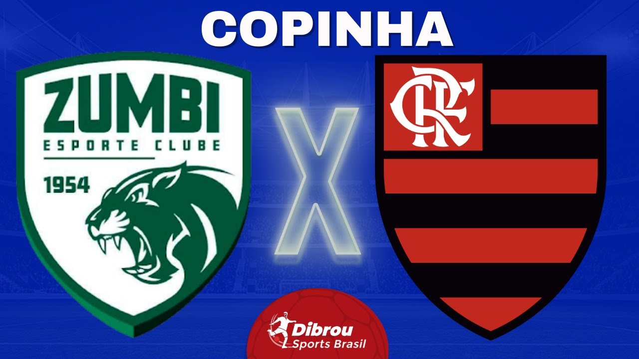 FLAMENGO X ZUMBI AO VIVO COPINHA DIRETO DO ESTÁDIO | RODADA 2 ...