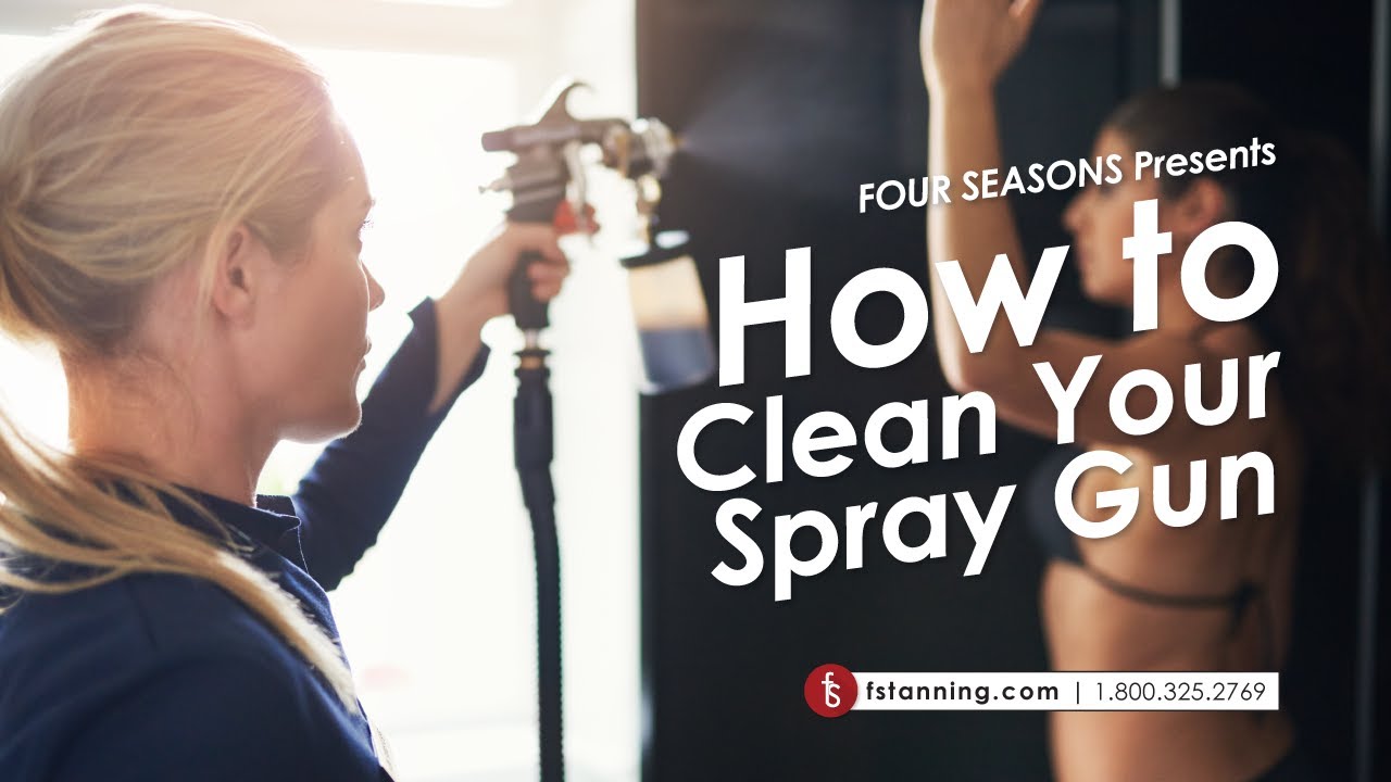 How To Clean a Spray Tan Gun! (California Tan) YouTube