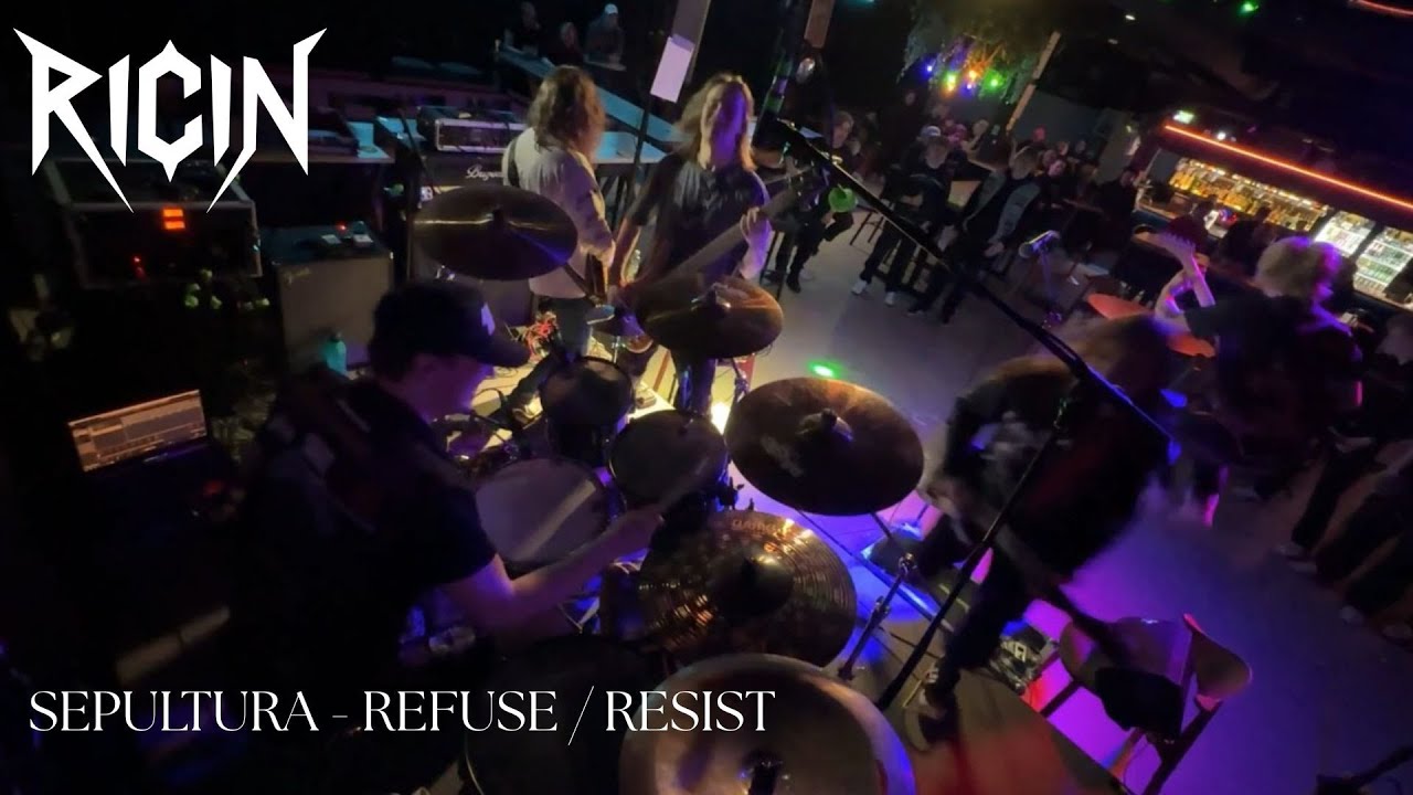 SEPULTURA - "Refuse / Resist" - LIVE COVER DRUM CAM