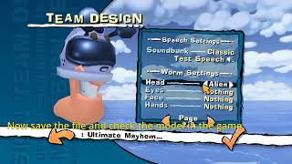 How to add a custom Hat to Worms Ultimate Mayhem