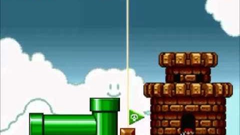 Super mario flash 1  Level without name world 1