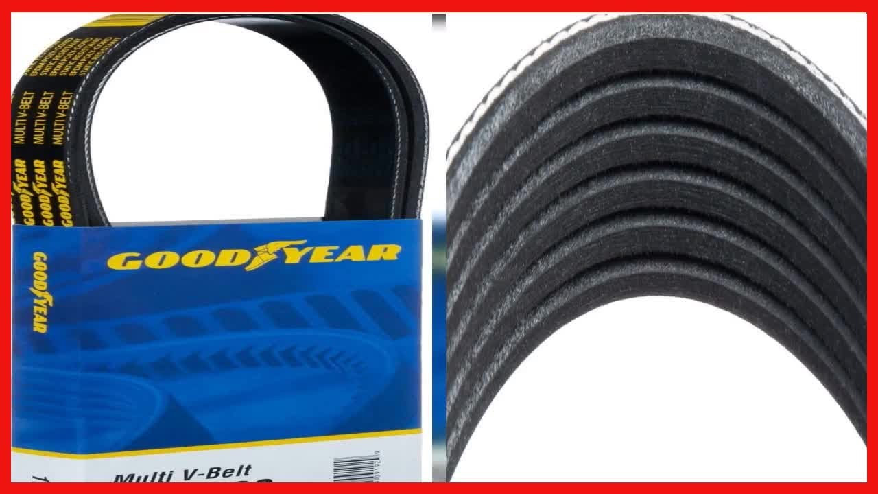 Goodyear Multi V Serpentine Belt For Quiet Operation And Long Lasting Performance