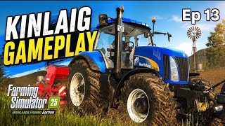 Grass Seeding, Water for Cows & Baling Contracts! – Farming Simulator 25 | PS5 | Kinlaig Ep 13