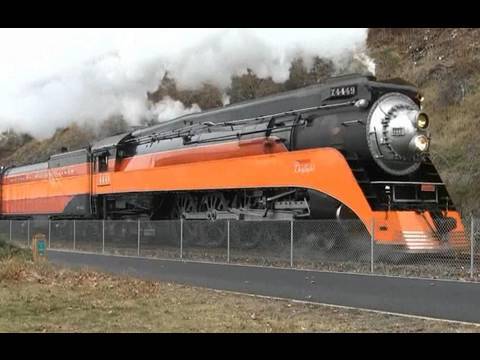 HD SP 4449 Holiday Express Steam Train (part 4)