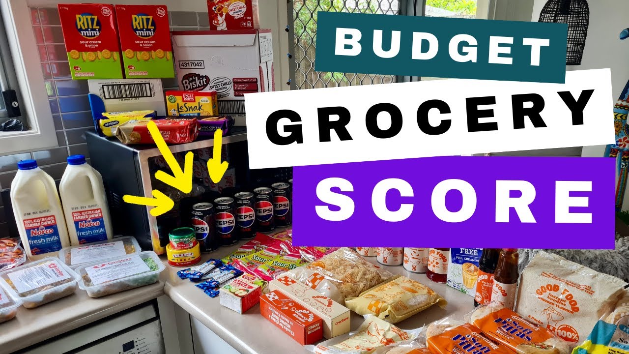 Как я купила полную тележку продуктов за 55 долларов | Lighthouse Care Budget Haul (экономия на с...