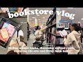 Cozy bookstore vlog come book shopping at barnes with me  willows new book  huge book haul