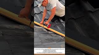 Precision Fastening Technique for Corrugated Roofing Panels | Professional Construction Skills
